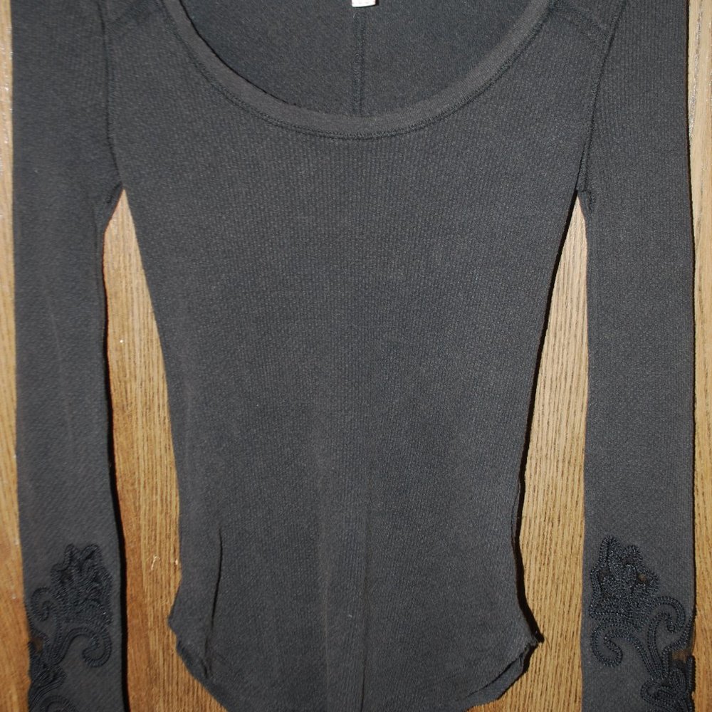 Free People thermal shirt